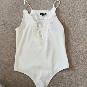 Cream Express Bodysuit